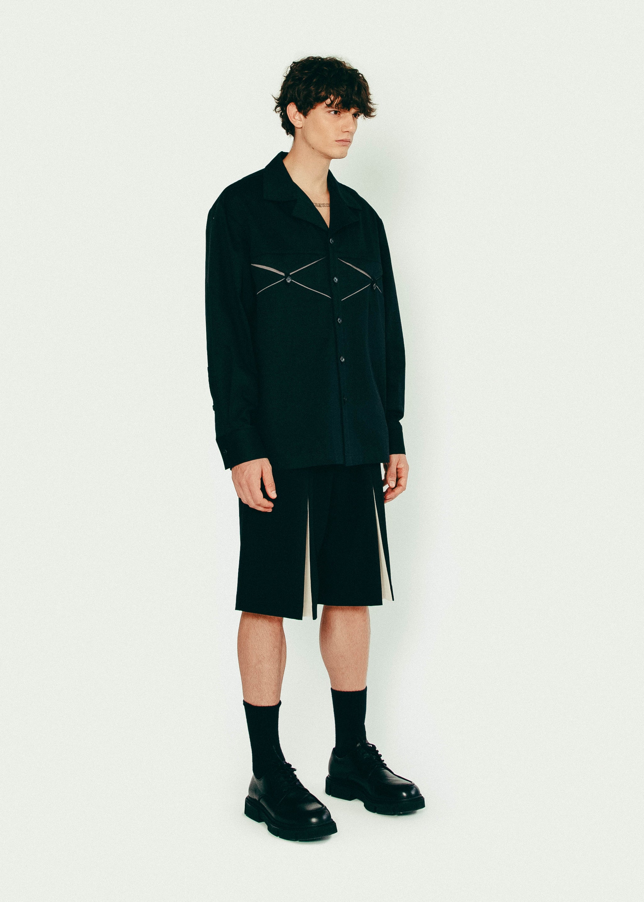 XX Shirt in Black | MICHMIKA